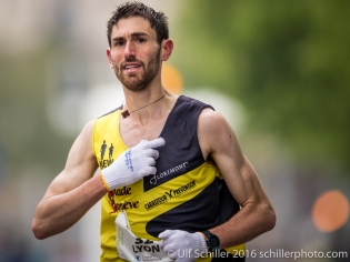 Julien Lyon wird Dritter beim Zürich Marathon 2016